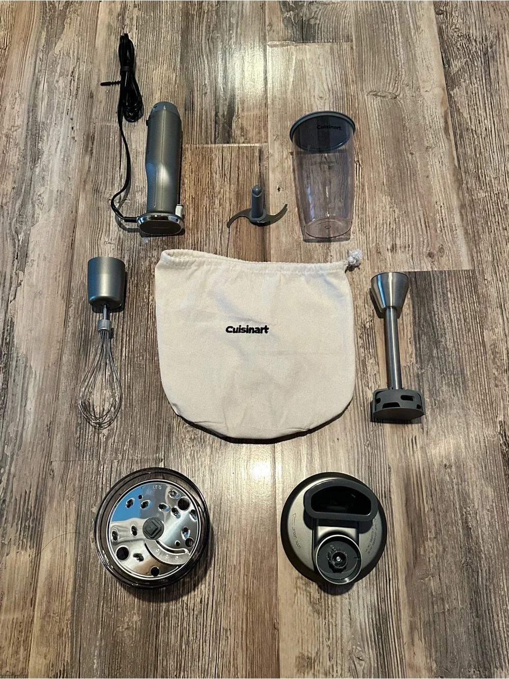 Cuisinart Silver Immersion Blender Accessory Set